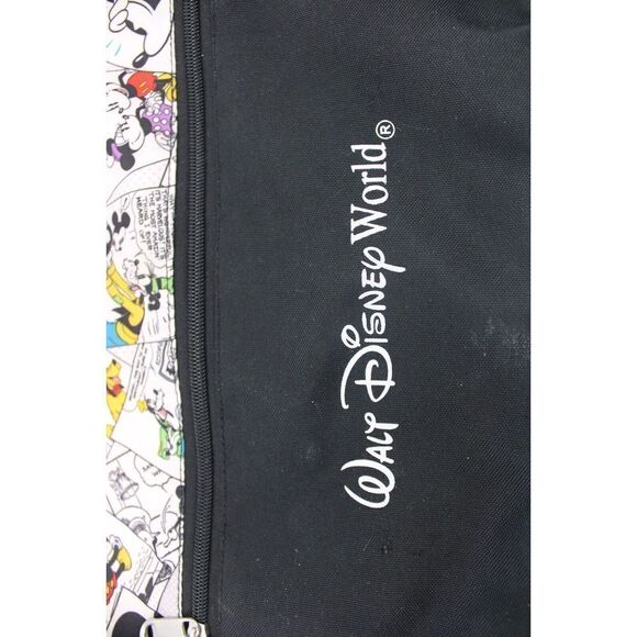 DisneyLand Resort Parks Comic Strip Mickey Mouse Drawstring Cinch Bag Sack Pack - Picture 2 of 7